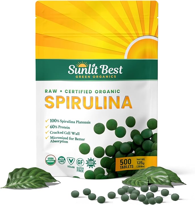 Organic Spirulina Tablets