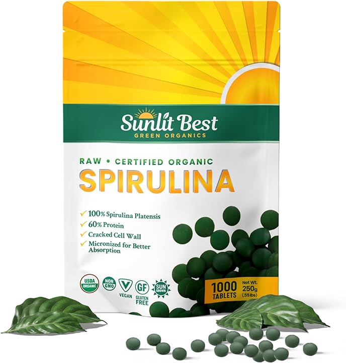 Organic Spirulina Tablets