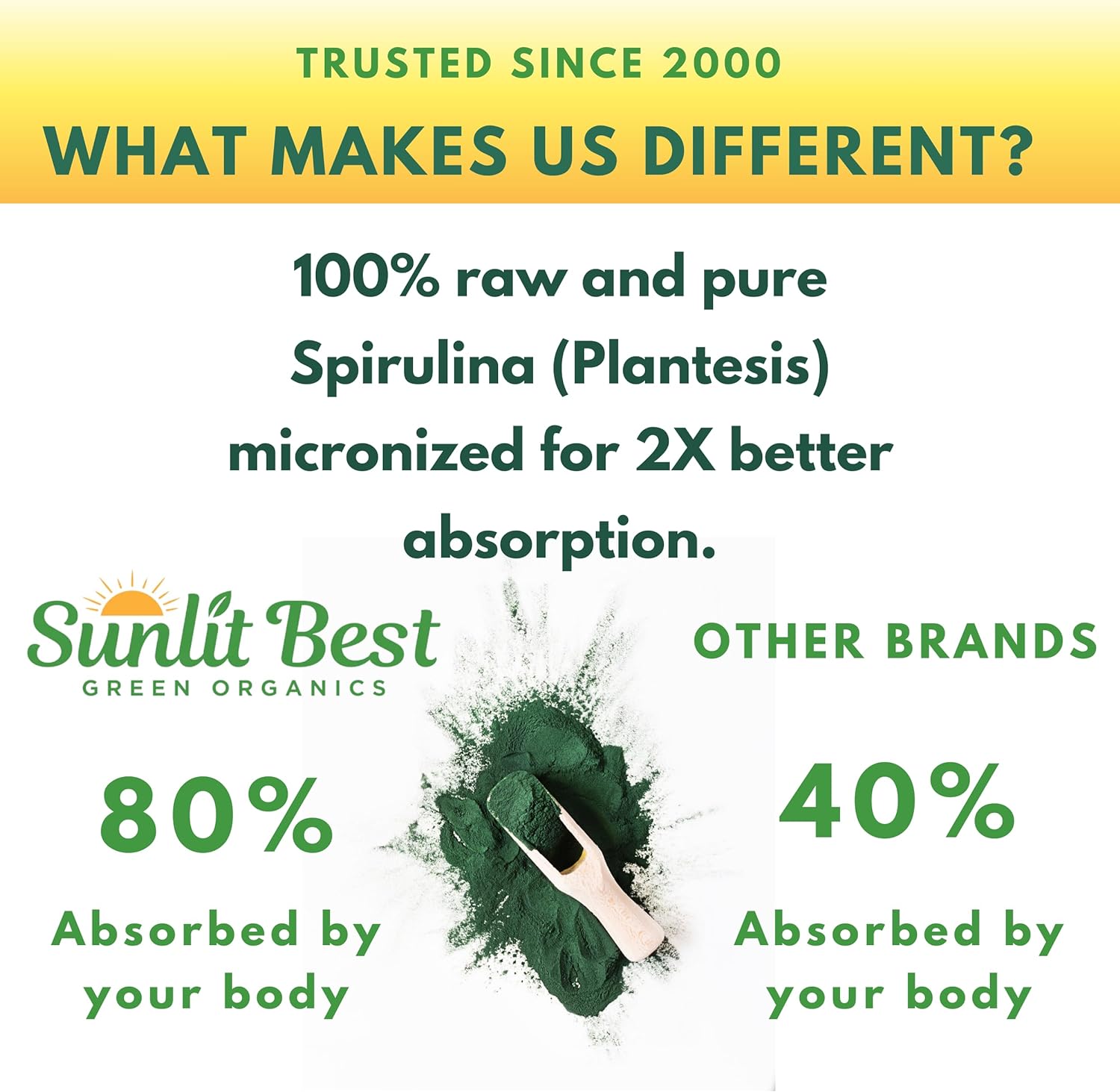 Best Organic Spirulina Powder