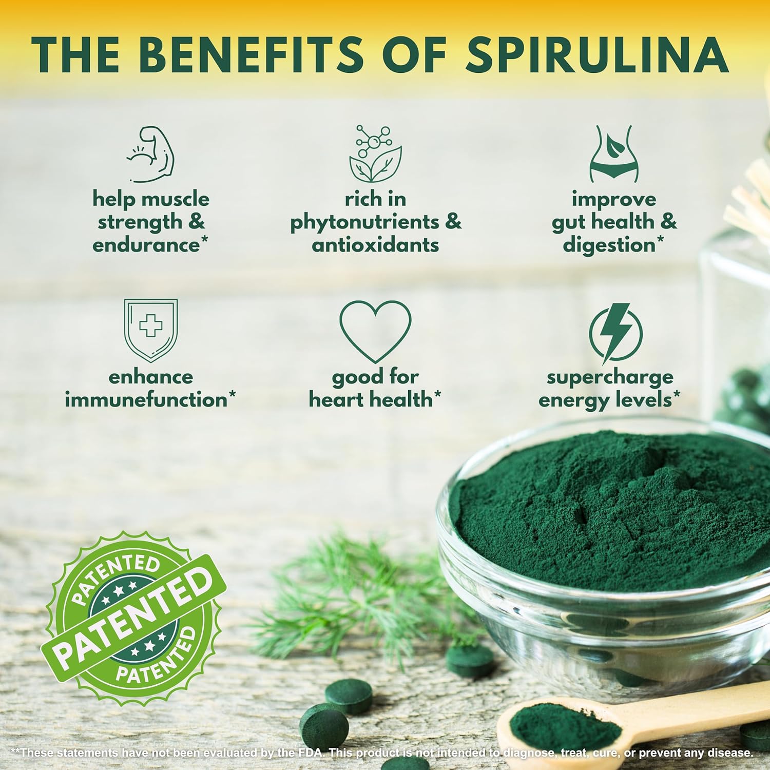 Benefits of Spirulina 