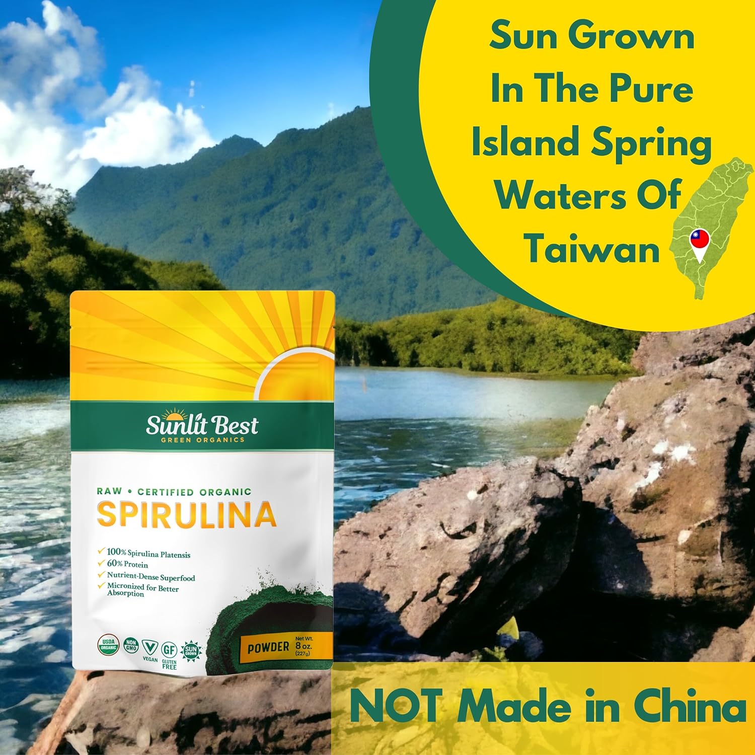 Organic Spirulina Powder