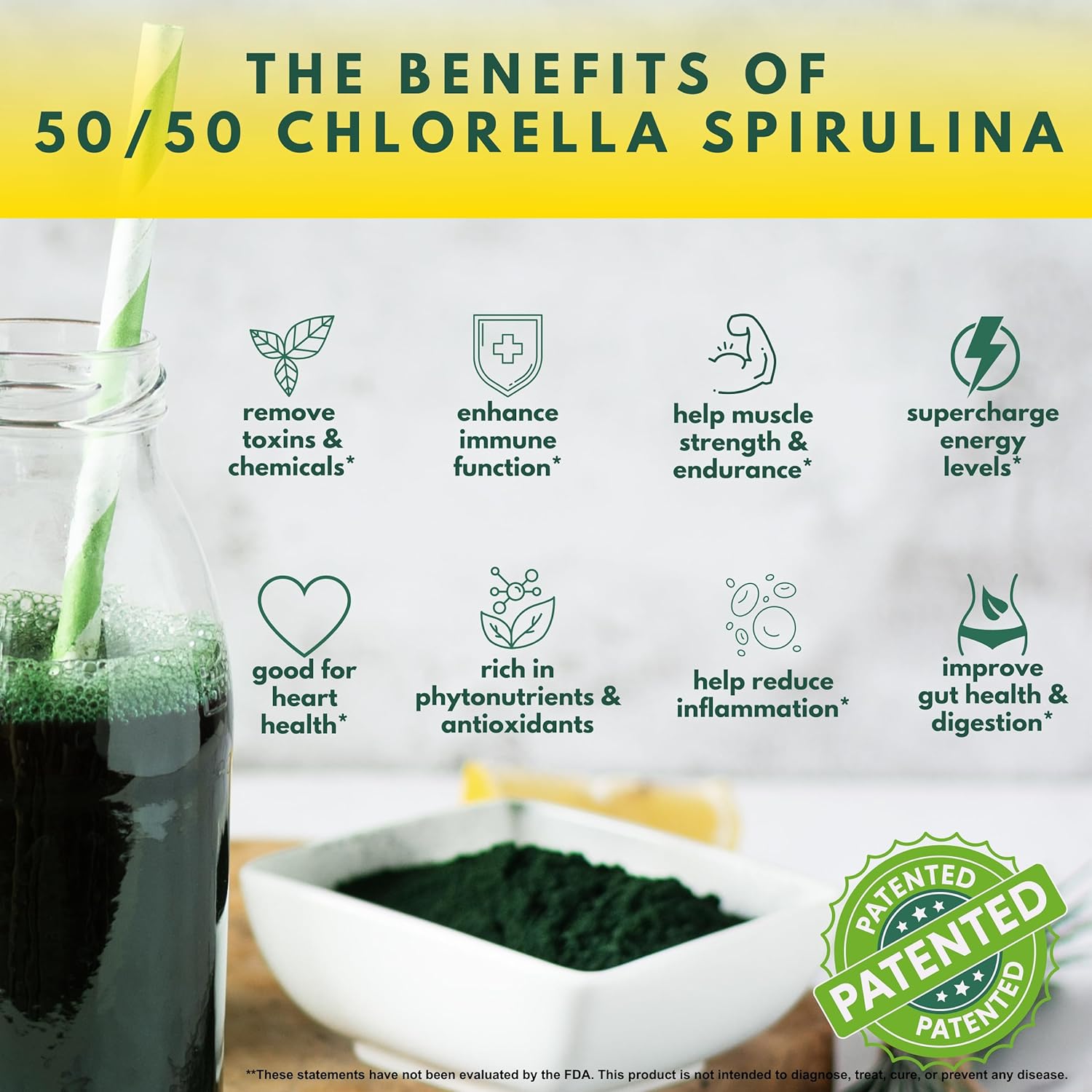 Benefits of Chlorella Spirulina Powder