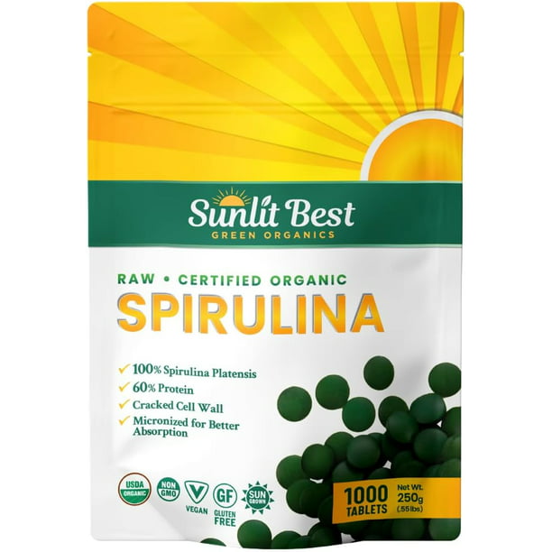 Organic Spirulina Tablets