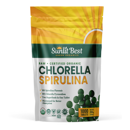 Chlorella &amp; Spirulina 2 in 1 Superfood
